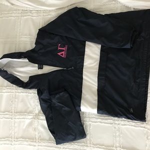 Delta Gamma rain pullover